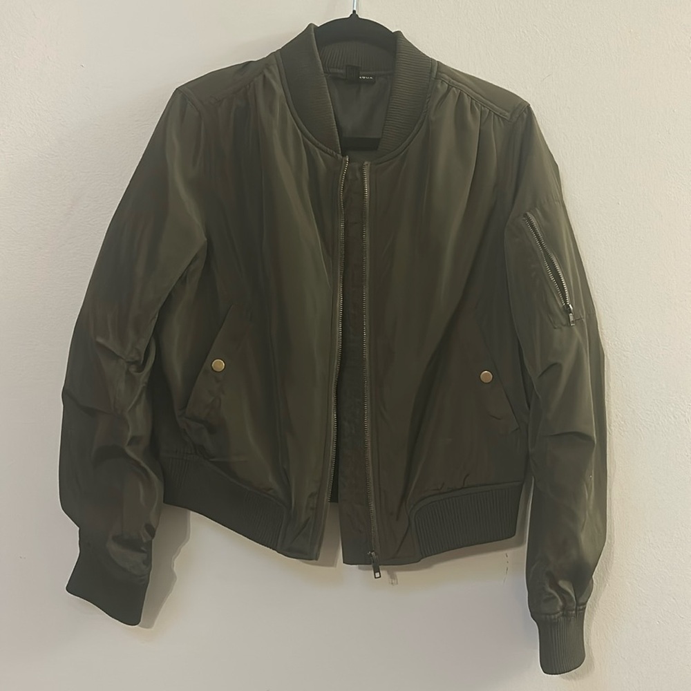 Aqua Bomber Jacket - Size L